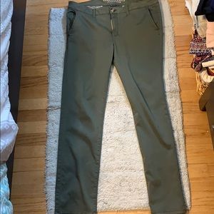 olive green khakis